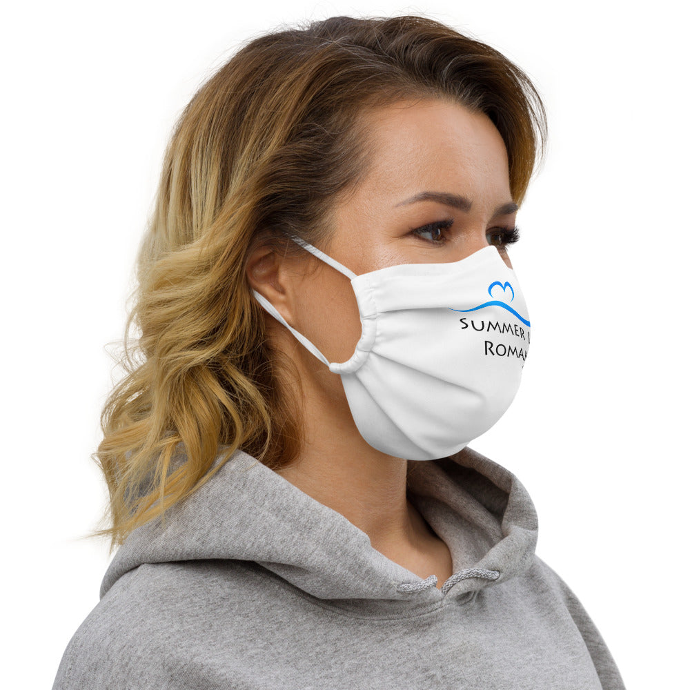Summer Lake Romance Premium face mask