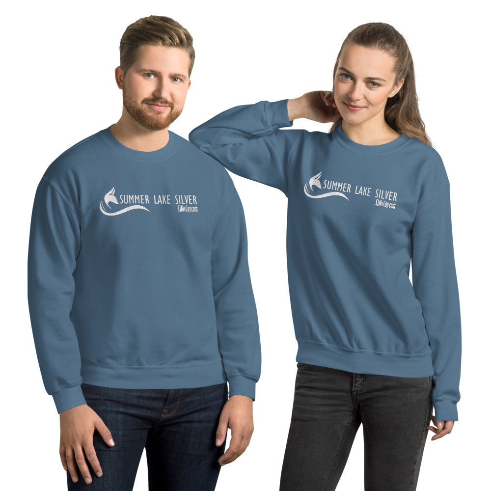 Summer Lake Silver Unisex Sweatshirt