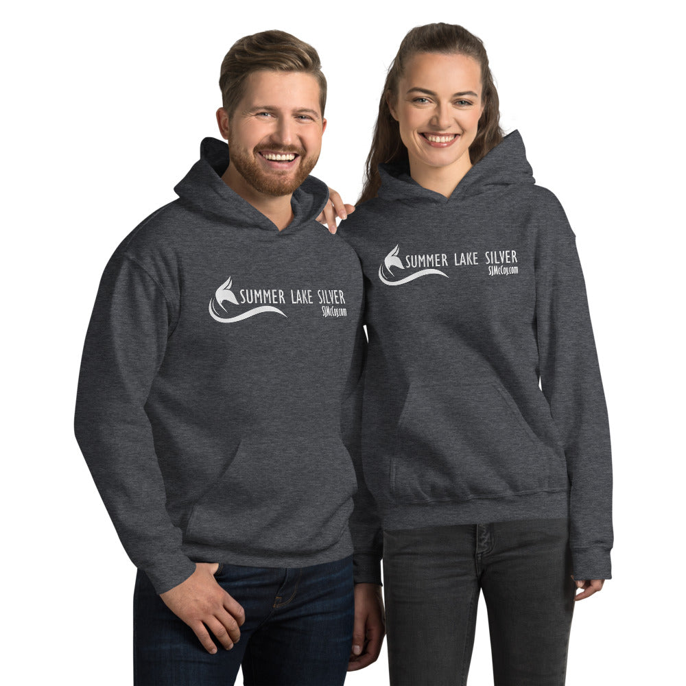 Summer Lake Silver Unisex Hoodie