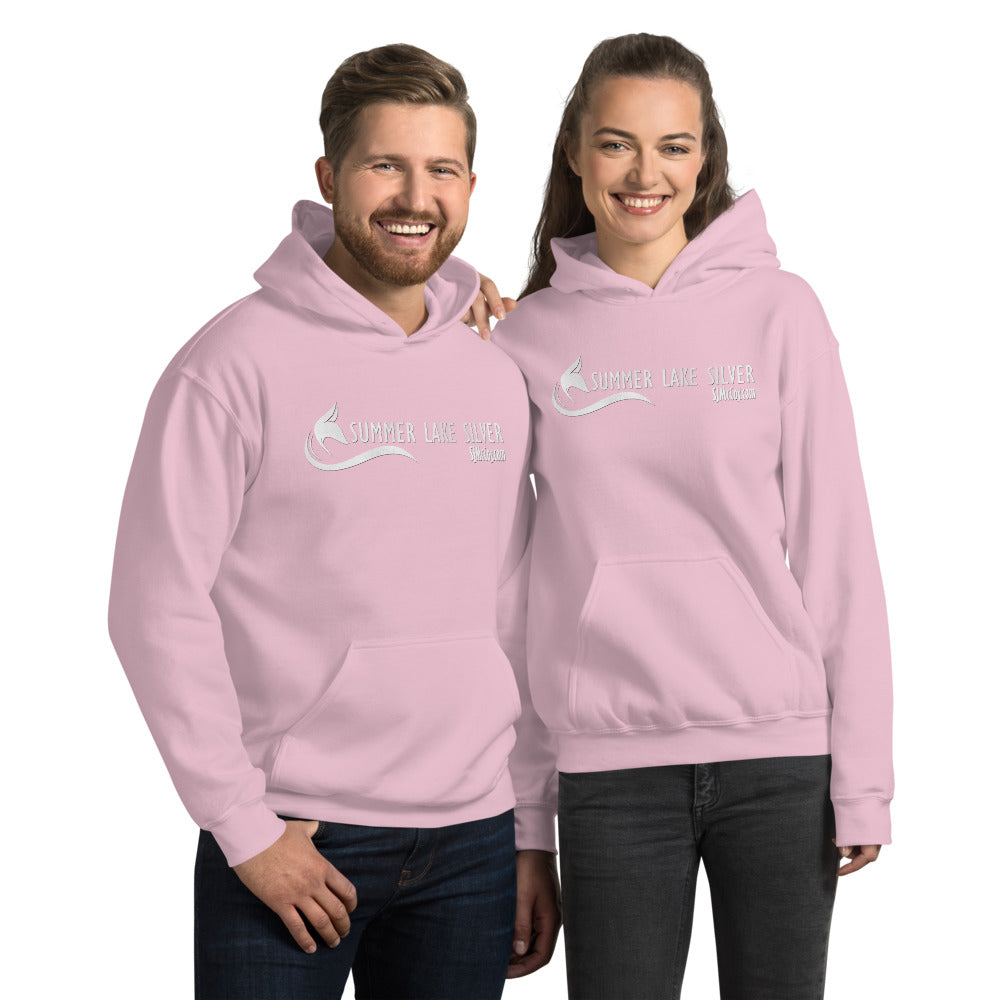 Summer Lake Silver Unisex Hoodie