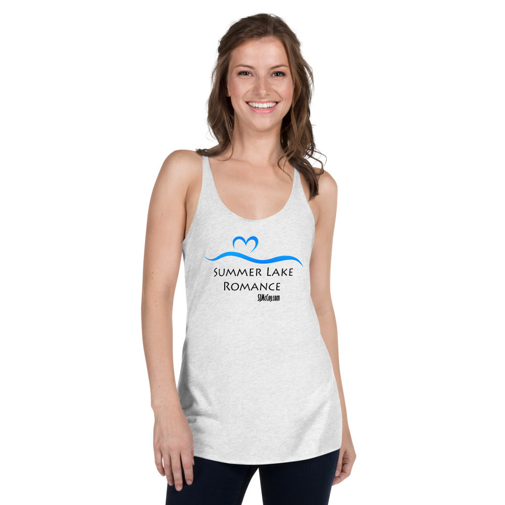Summer Lake Romance Women's Racerback Tank