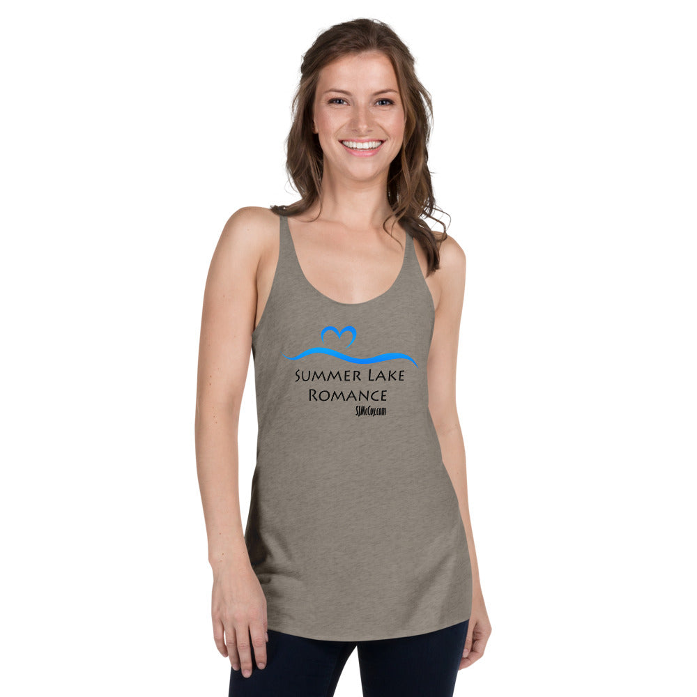 Summer Lake Romance Women's Racerback Tank