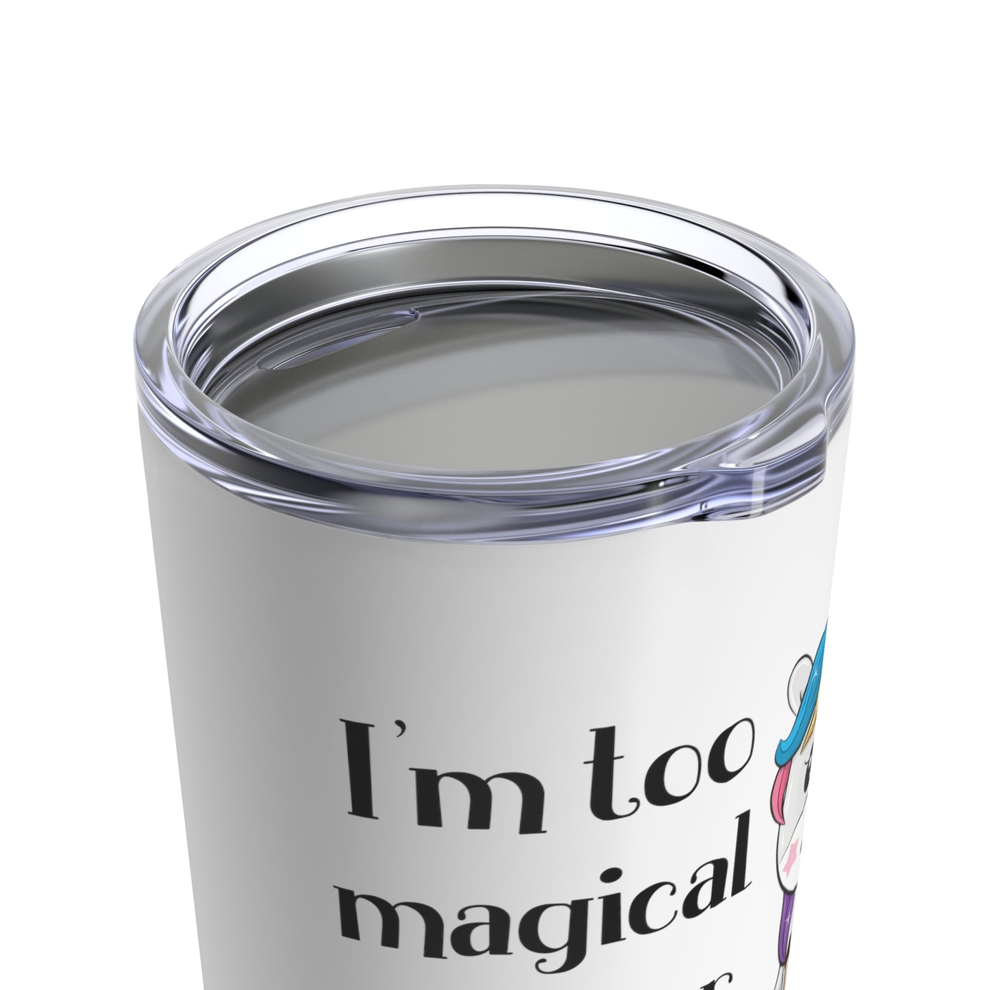 SJ McCoy Unicorn Tumbler 20oz