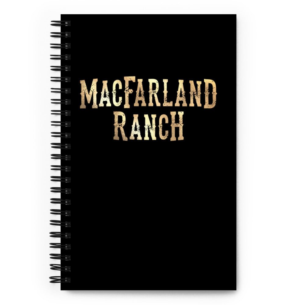 MacFarland Ranch 2 Spiral notebook