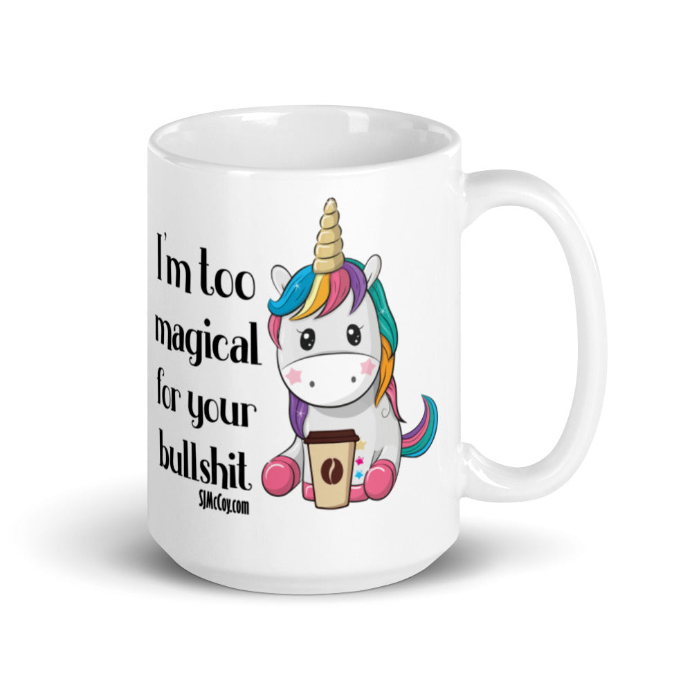 Large Unicorn Mug (15oz) - glossy ceramic mug