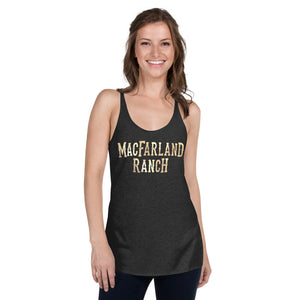 MacFarland Ranch Women's Racerback Tank